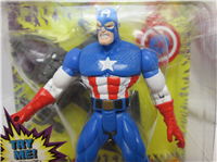 CAPTAIN AMERICA Action Figure   (Spider-Man Electro Spark, Toy Biz, 1997) 