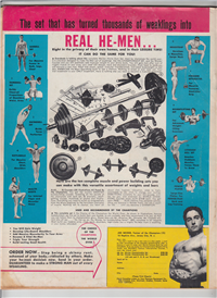 INSIDE SPORTS Vol. 1 No. 5 (Weider Publications, Inc., November, 1953)
