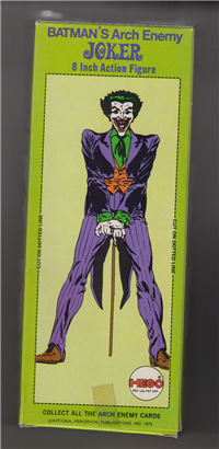 JOKER  8'' Action Figure   (World's Greatest Super-Heroes!, Mego, 1972) 