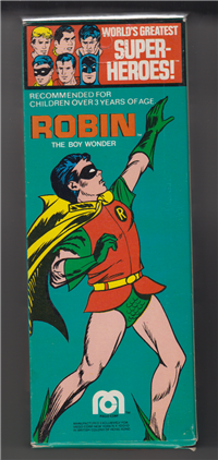 ROBIN  8'' Action Figure   (World's Greatest Super-Heroes!, Mego, 1972) 