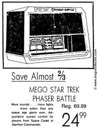 PHASER BATTLE GAME   (Star Trek, Mego, 1974 - 1976) 