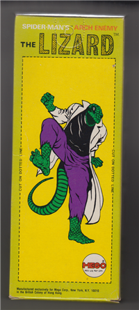 LIZARD  8'' Action Figure   (World's Greatest Super-Heroes!, Mego, 1972) 
