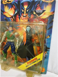 X-CUTIONER WITH BATTLE STAFF SPINNING ACTION!   (X-Men, Toy Biz, 1990 - 1995) 