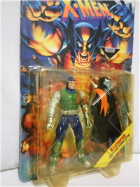 X-CUTIONER WITH BATTLE STAFF SPINNING ACTION!   (X-Men, Toy Biz, 1990 - 1995) 