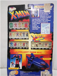 X-CUTIONER WITH BATTLE STAFF SPINNING ACTION!   (X-Men, Toy Biz, 1990 - 1995) 