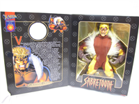 SABRETOOTH  8" Action Figure   (Famous Cover Series 49328, Toy Biz, 1999) 