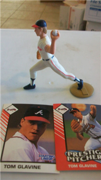 TOM GLAVINE  Action Figure   (Starting Lineup Baseball, Kenner, 1993) 