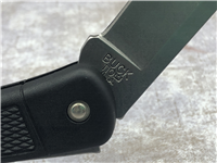 2018 BUCK USA 110 Black Micarta Lockback