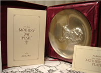 The 1972 Annual Mother's Day Limited Edition Collector Plate   (Lincoln Mint)