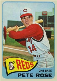 1965 Topps Baseball  Card #207 Pete Rose
