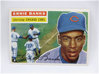 1956 Topps ERNIE BANKS Baseball Card  #15