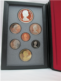 7 Coin Proof Set (Royal Canadian Mint, 1988)