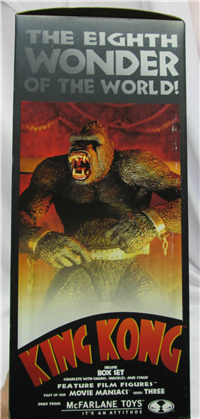 KING KONG Deluxe Boxed Set   (Movie Maniacs 3, McFarlane Toys, 2000) 