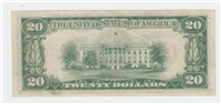 (Fr-2054k)  1934 $20 Federal Reserve Note  (Dallas)