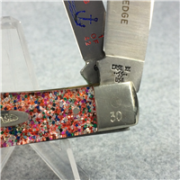 1986 Case 6254 SS Glitter First Issue Gulf Coast Knife Club Trapper