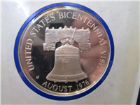 Official Bicentennial Visit Medal Honoring Urho Kekkonen, President of the Republic of Finland (Franklin Mint, 1976)