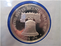 Official Bicentennial Visit Medal Honoring H. M. Juan Carlosi, King of Spain (Franklin Mint, 1976)