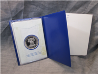 Official Bicentennial Visit Medal Honoring Giulio Andreotti, Premier of Italy (Franklin Mint, 1976)