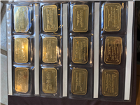The Great Events of the American Revolution Ingot Collection    (Columbia Mint, 1975)