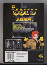 BLACK WIDOW   (Marvel's Gold, Toy Biz, 1997 - 1998) 
