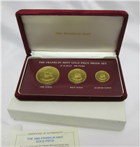 The 1979 Franklin Mint Gold Piece Proof Set   (Franklin Mint, 1979)