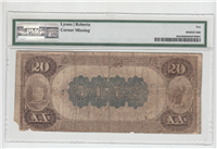 (Fr-504)  1882 $20 National Bank Currency  (Lyons, Roberts)