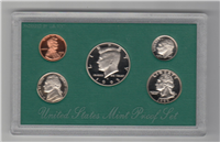 1995-s Proof Set (green box 5 coins)