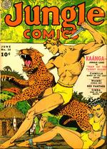 JUNGLE COMICS  #18     (Fiction House)