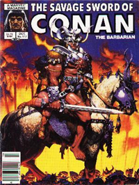 THE SAVAGE SWORD OF CONAN  #117     (Marvel)