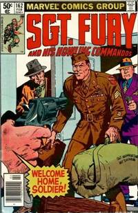 SGT. FURY AND HIS HOWLING COMMANDOS  #162     (Marvel)