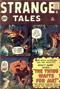 STRANGE TALES    #92     (Marvel, 1962)