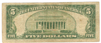 (Fr-1650) 1934 $5 Silver Certificate