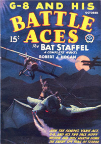 G-8 AND HIS BATTLE ACES  Vol. 1 #1     (Popular, October, 1933)