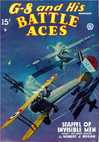 G-8 AND HIS BATTLE ACES  Vol. 7 #2     (Popular, November, 1935)