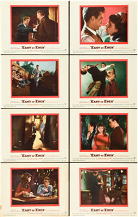 EAST OF EDEN    Original American Lobby Card Set    (Warner Brothers, 1955) 