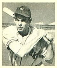 1948 Bowman Baseball Card # 37 Clint Hartung