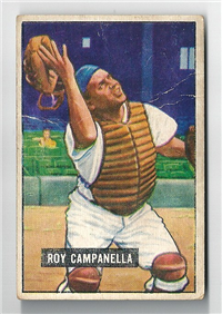 1951 Bowman Baseball Card #31 Roy Campanella