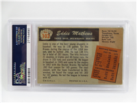 1955 Bowman EDDIE MATHEWS Baseball Card #103