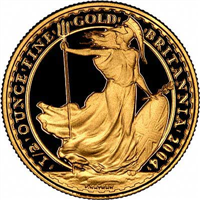 GREAT BRITAIN $50 Pounds 1/2 Ounce Gold Britannia Coin (ANY DATE)