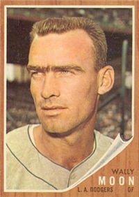 1962 Topps Baseball 190 Wally Moon