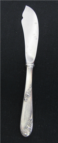 Sweetheart Rose Sterling 6 3/4 inch Master Butter Knife   (Lunt #1951) 