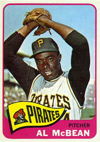 1965 Topps Baseball  Card #25  Al McBean