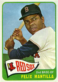 1965 Topps Baseball  Card #29  Felix Mantilla