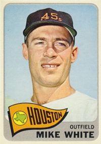 1965 Topps Baseball  Card #31  Mike White