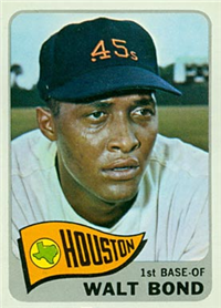 1965 Topps Baseball  Card #109  Walt Bond
