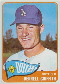 1965 Topps Baseball 112 Darrell Griffith