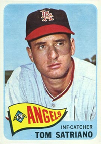 1965 Topps Baseball  Card #124  Tom Satriano