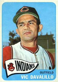 1965 Topps Baseball  Card #128  Vic Davalillo