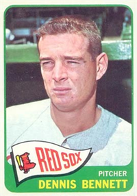 1965 Topps Baseball  Card #147  Dennis Bennett