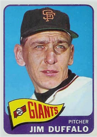 1965 Topps Baseball 159 Jim Duffalo